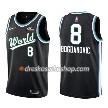 Muški NBA Dres Sacramento Kings Bogdan Bogdanovic 8 Nike 2019 Rising Star Swingman